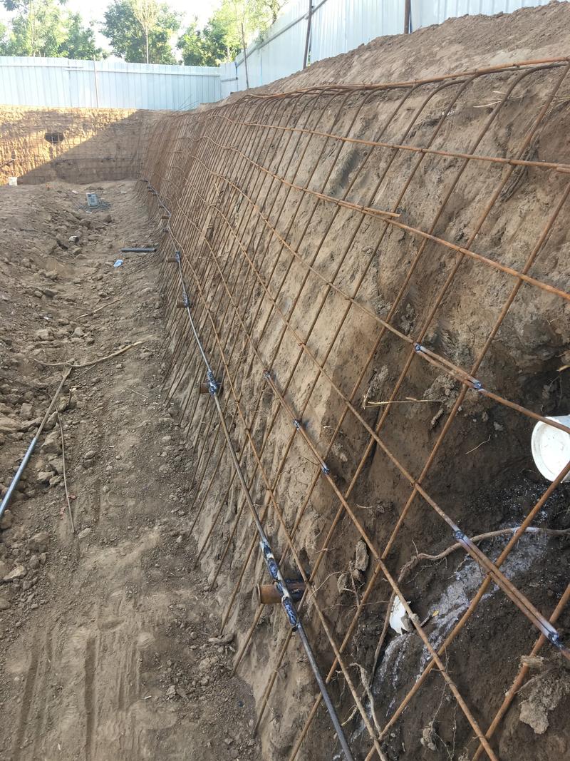 泰安宁阳县边坡加固